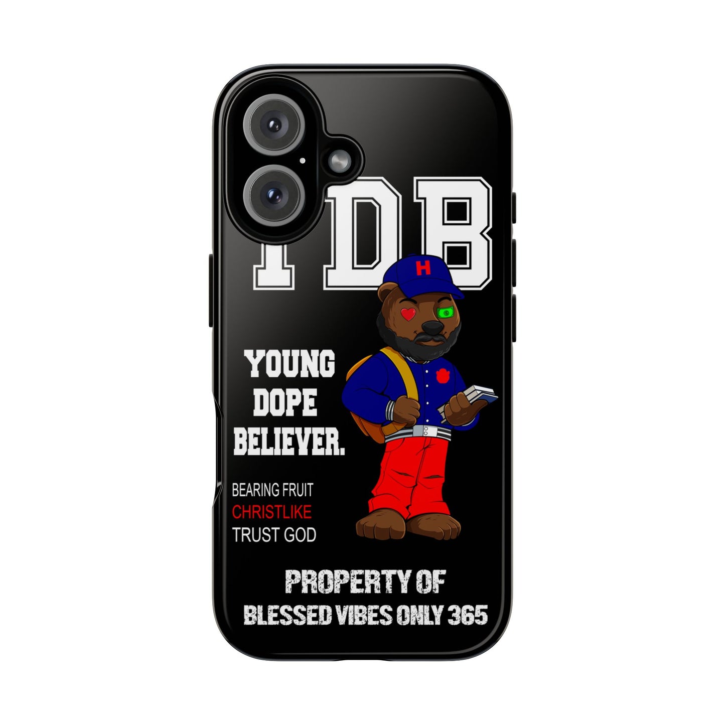 Honeybear Phone Case - Young Dope Believer Design